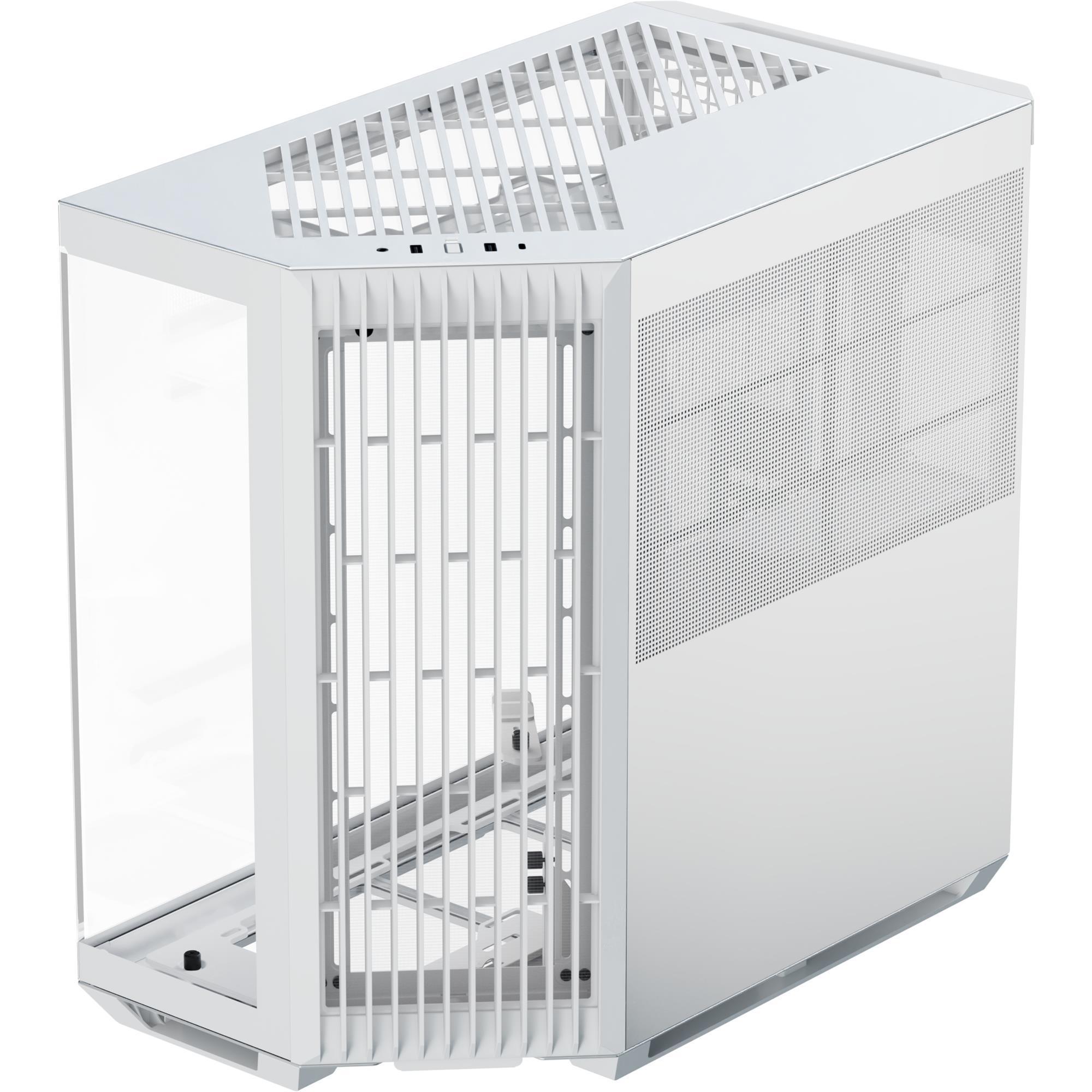 Корпус для ПК APNX V1 Midi-Tower PSU ATX/MicroATX/Mini-ITX White (APCM-VI01003.21)