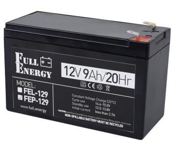 Батарея акумуляторна свинцево-кислотна Full Energy FEP-129 9А/г 12В (2915336665)