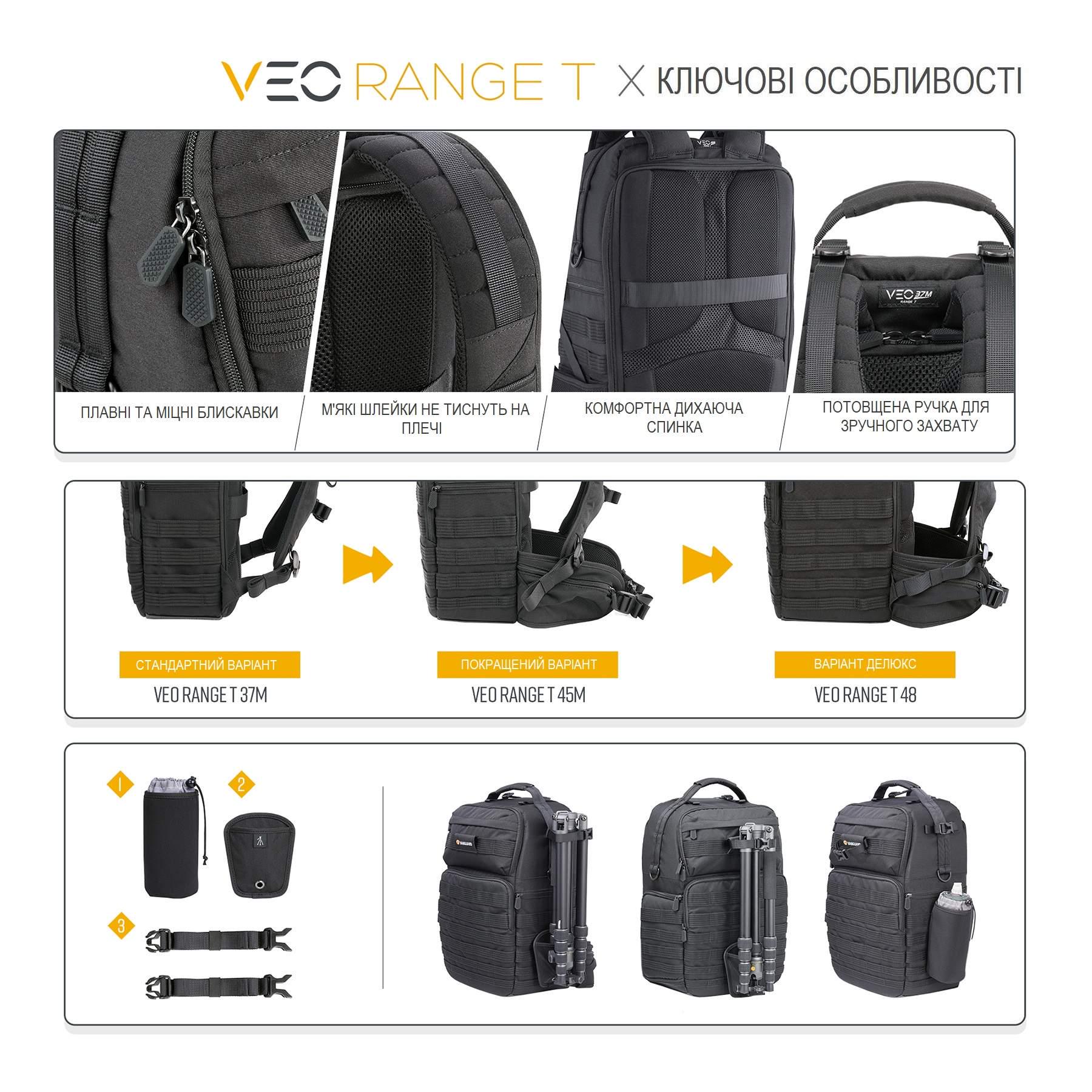 Рюкзак Vanguard VEO Range T 48 Beige (VEO Range T 48 BG) - фото 6