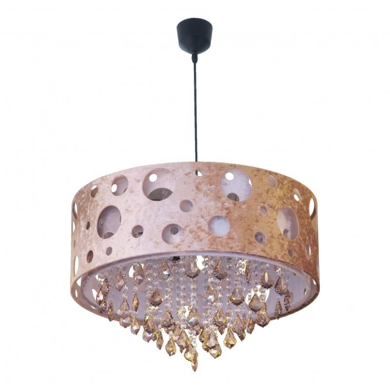 Люстра торт подвесная Brille BR-01 182/6 с абажуром