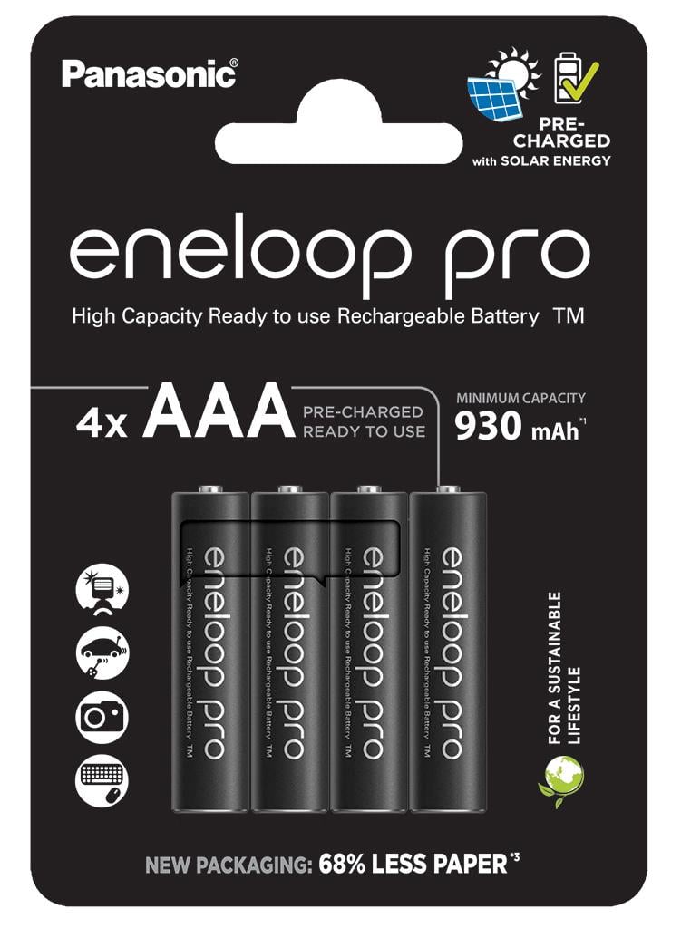 Аккумулятор Panasonic Eneloop BK-4HCDE/4CP AAA/HR03 930 mAh LSD Ni-MH 4 шт. (25994162)