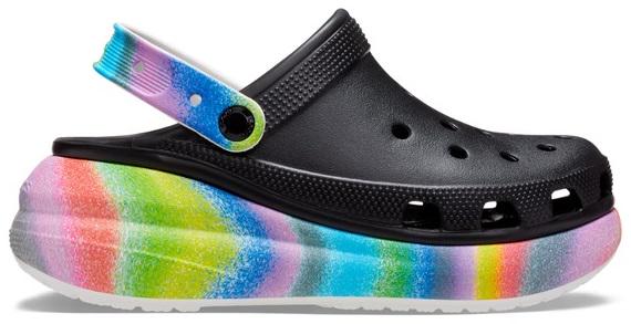 Сабо женские Crocs Classic Crush M5W7 р. 37 24 см Spray/Multi (207521) - фото 2