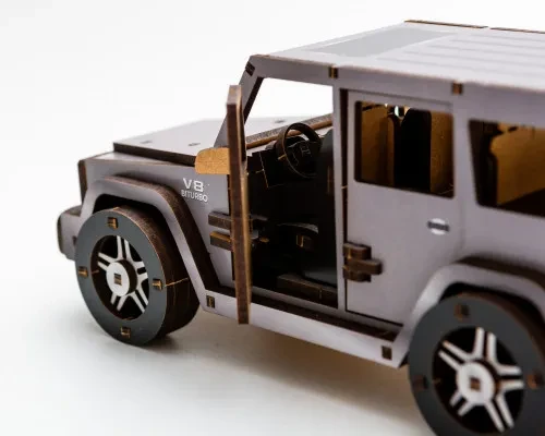 Конструктор 3D PuzzleOK Gelandewagen деревянный 109 деталей (мс-2691) - фото 2 Конструктор 3D PuzzleOK Gelandewagen деревянный 109 деталей (мс-2691) - фото 2