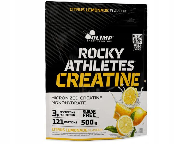 Креатин моногідрат Olimp Rocky Athletes Creatine Citrus lemonade 500 г