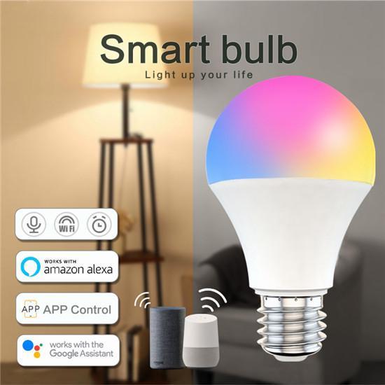 Розумна лампочка Tuya LED WiFi А60 E27 15 W 2700K-6500K Color/White (80386415) - фото 6