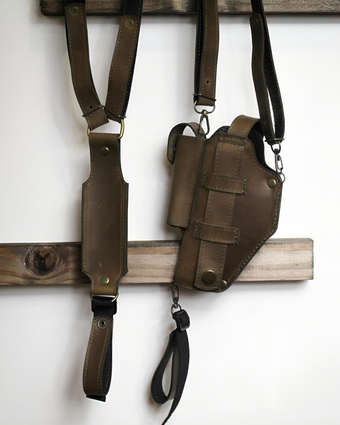 Кобура оперативная для ПМ/ТТ/Форт/Глок 3в1 Оливковый (Опера1) - фото 3 Кобура оперативная для ПМ/ТТ/Форт/Глок 3в1 Оливковый (Опера1) - фото 3