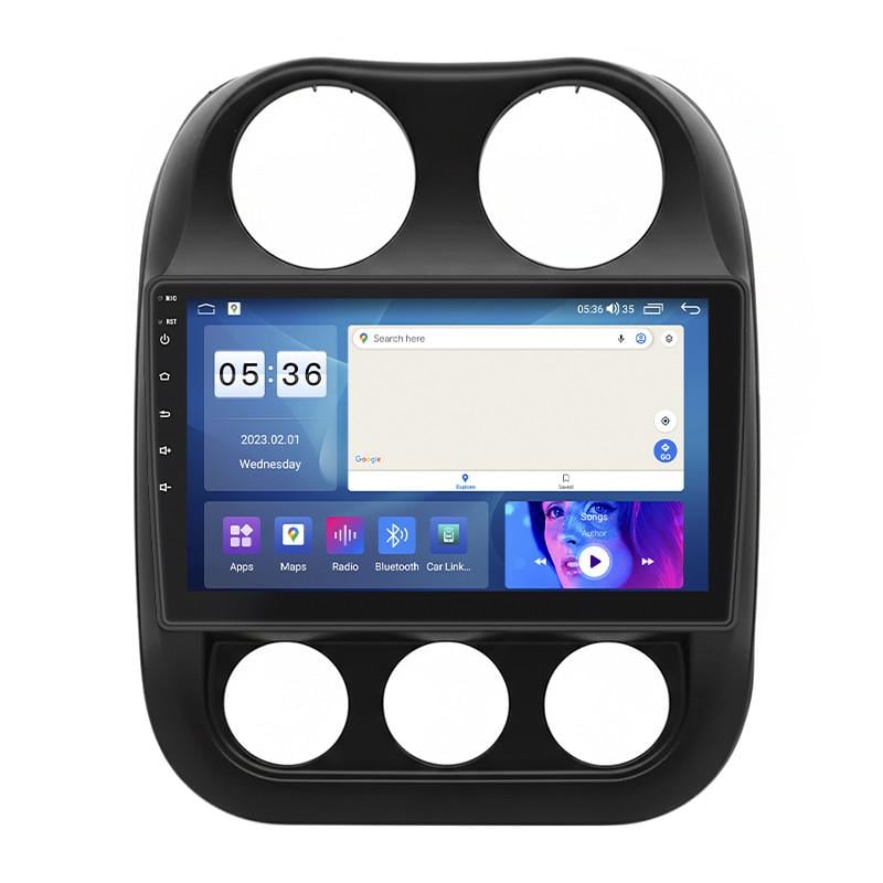 Автомагнитола штатная Lesko для Jeep Patriot 2007-2016 2/32 Гб CarPlay 4G Wi-Fi GPS Prime 10" (32467999)