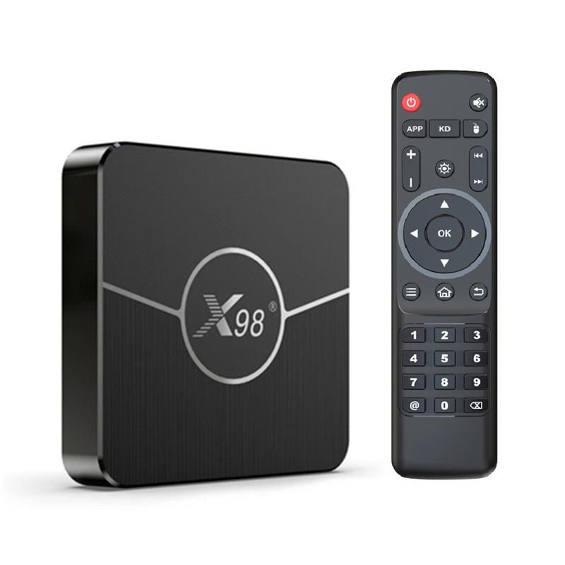 Смарт ТВ приставка X98 Plus 2/16 Гб Smart TV Box Android 11 (552-1) - фото 1