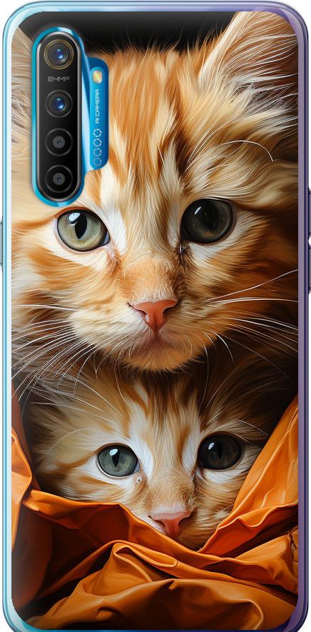 Чехол на Realme XT Котики 2 (5664u-1868-42517)