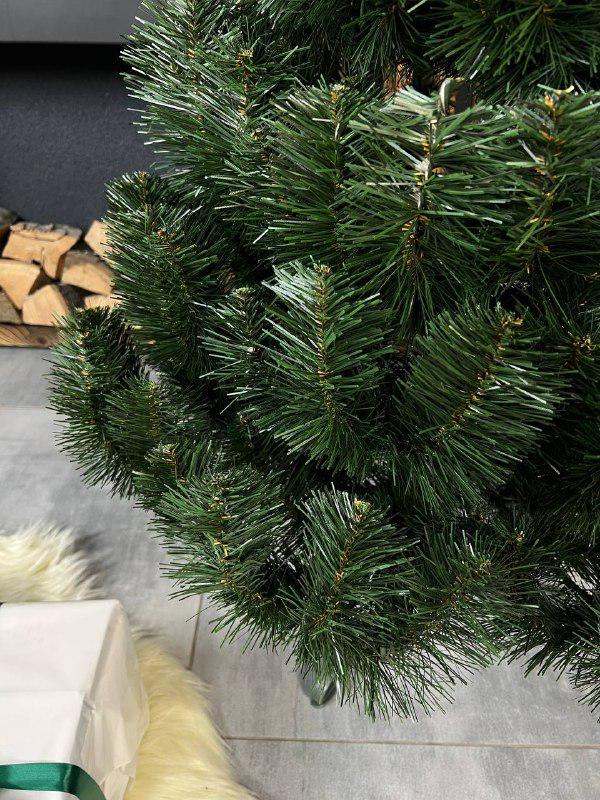 Штучна ялинка Монтана з пластиковою підставкою 1,5 м Зелений (YNK081300) - фото 2