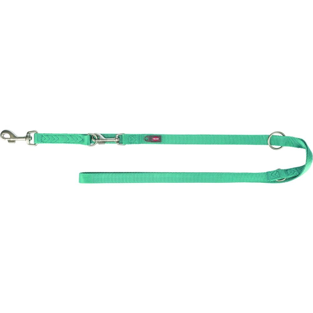 Поводок для собак Trixie Premium регулируемый L-XL 2 м/15 мм Аква (200428)