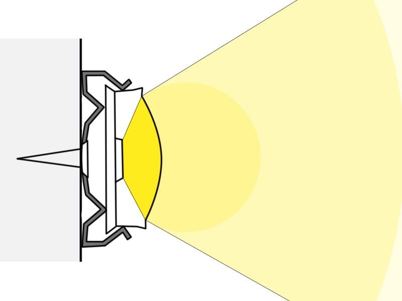 Светильники LED накладные с ножным выключателем для подсветки мебельных полок 5 шт. 220 В Синий свет (4029) - фото 6