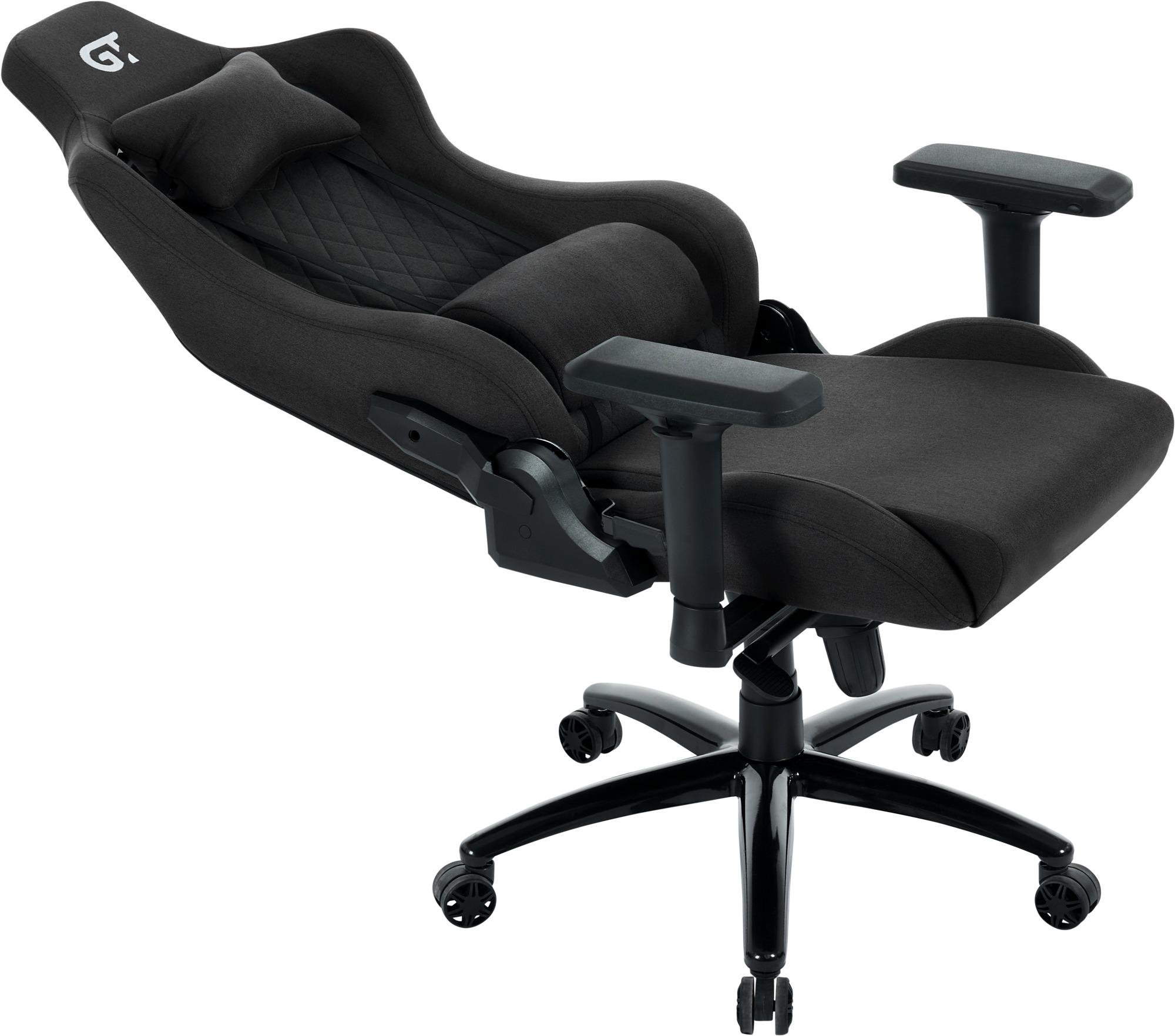 Кресло геймерское GT Racer X-0716 Fabric Black - фото 7
