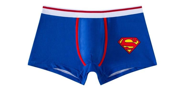 Трусы боксеры мужские Супермен XXL Синий (10000223 XXL)