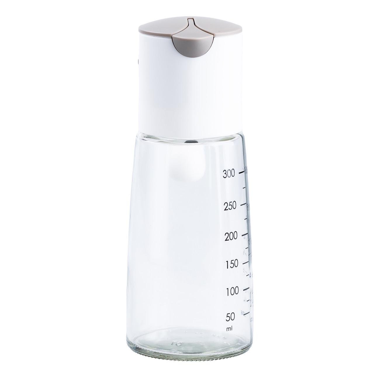 Пляшка дозатор для олії та оцту з носиком і мірною шкалою 300 мл Сірий (HP16297W) - фото 3 Пляшка дозатор для олії та оцту з носиком і мірною шкалою 300 мл Сірий (HP16297W) - фото 3
