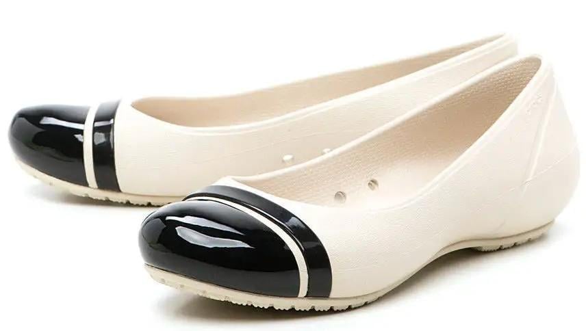Балетки жіночі Crocs Cap Toe Flat White р. 34/35 Білий (24121)