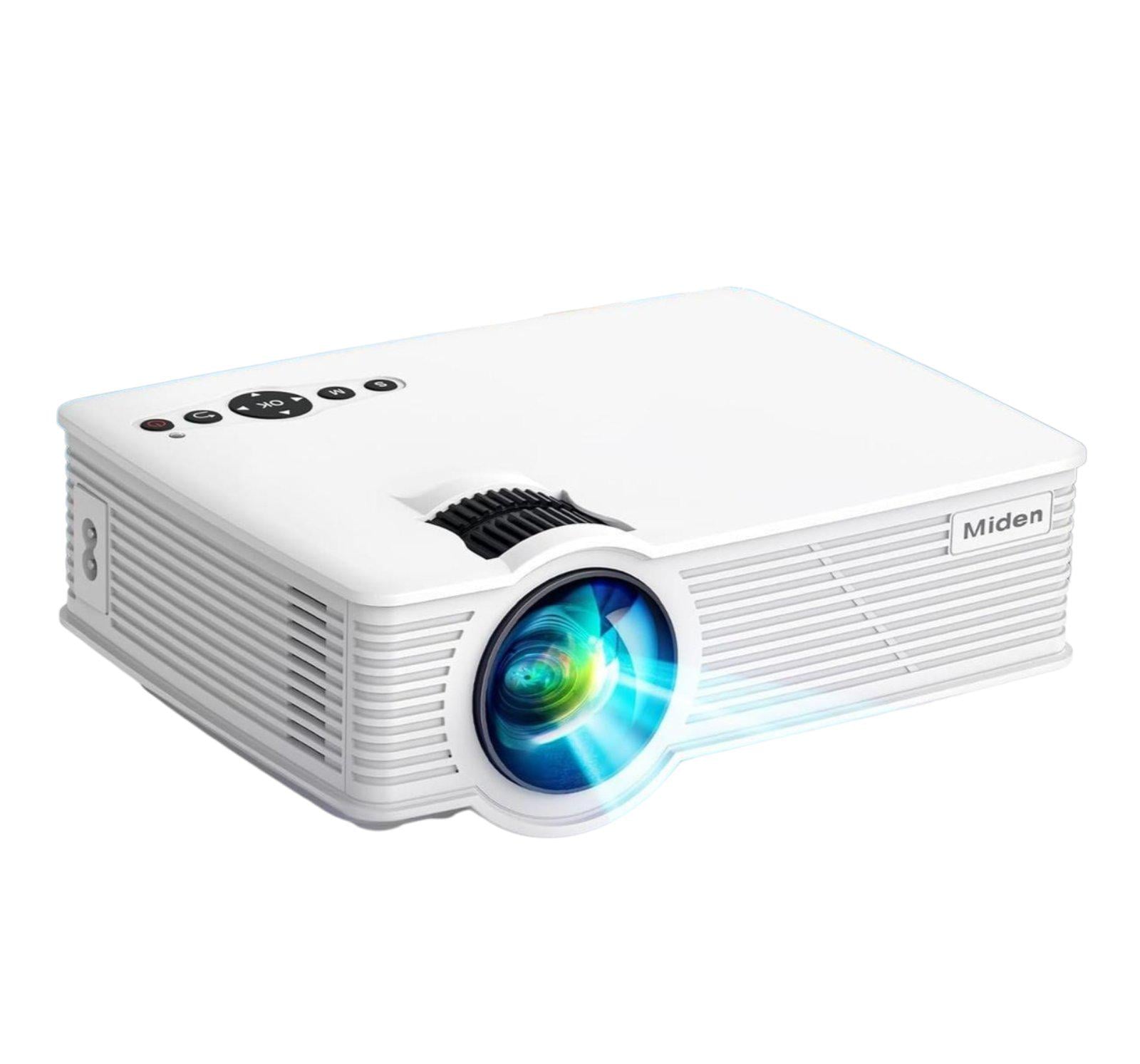 Відеопроектор портативний Miden яскравість міні Full HD 1080P 9000 Лм