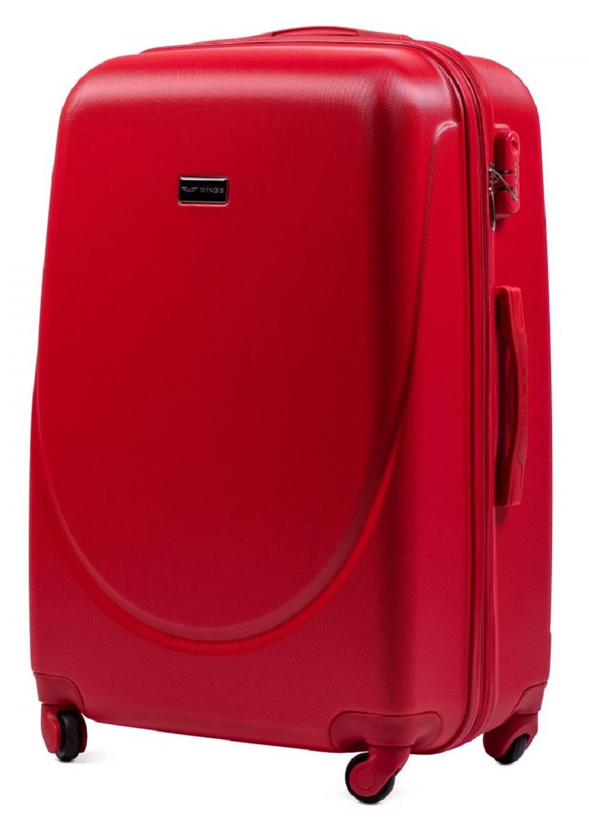 Чемодан пластиковый WINGS 310 большой Красный (Wp00276)