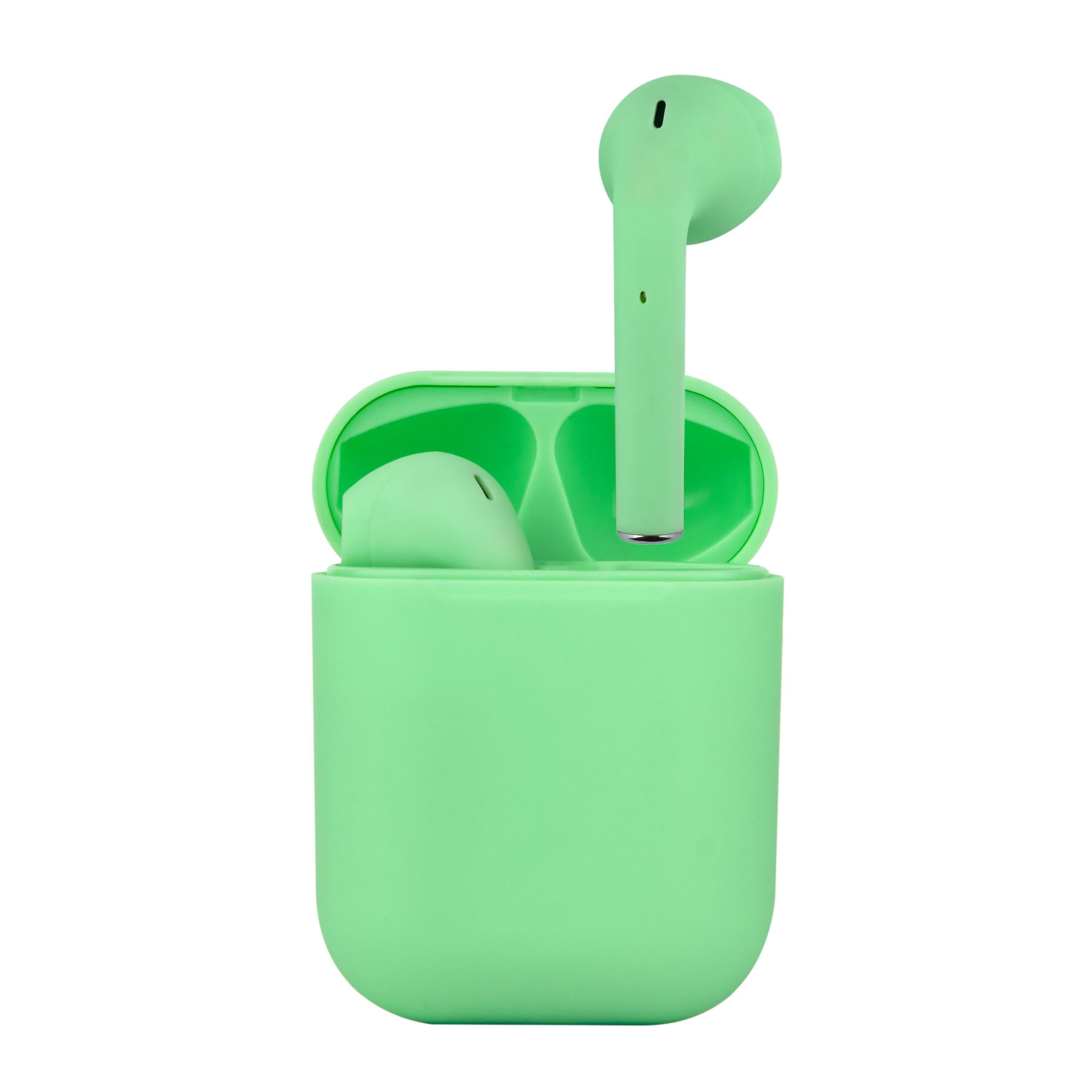Наушники беспроводные TWS Aura inPods 12 macaron Green (nbtwsainp12g)