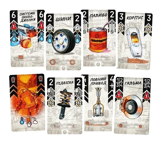 Настольная игра Турбо жара на треке (1877566166) - фото 9 Настольная игра Турбо жара на треке (1877566166) - фото 9