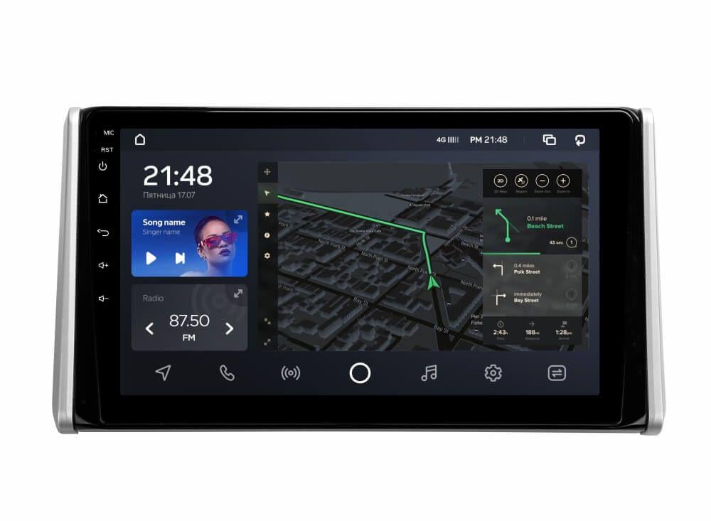 Штатна магнітола CYCLONE C10-001 2-32Gb Toyota RAV4 XA50 1 Din 2018-2020