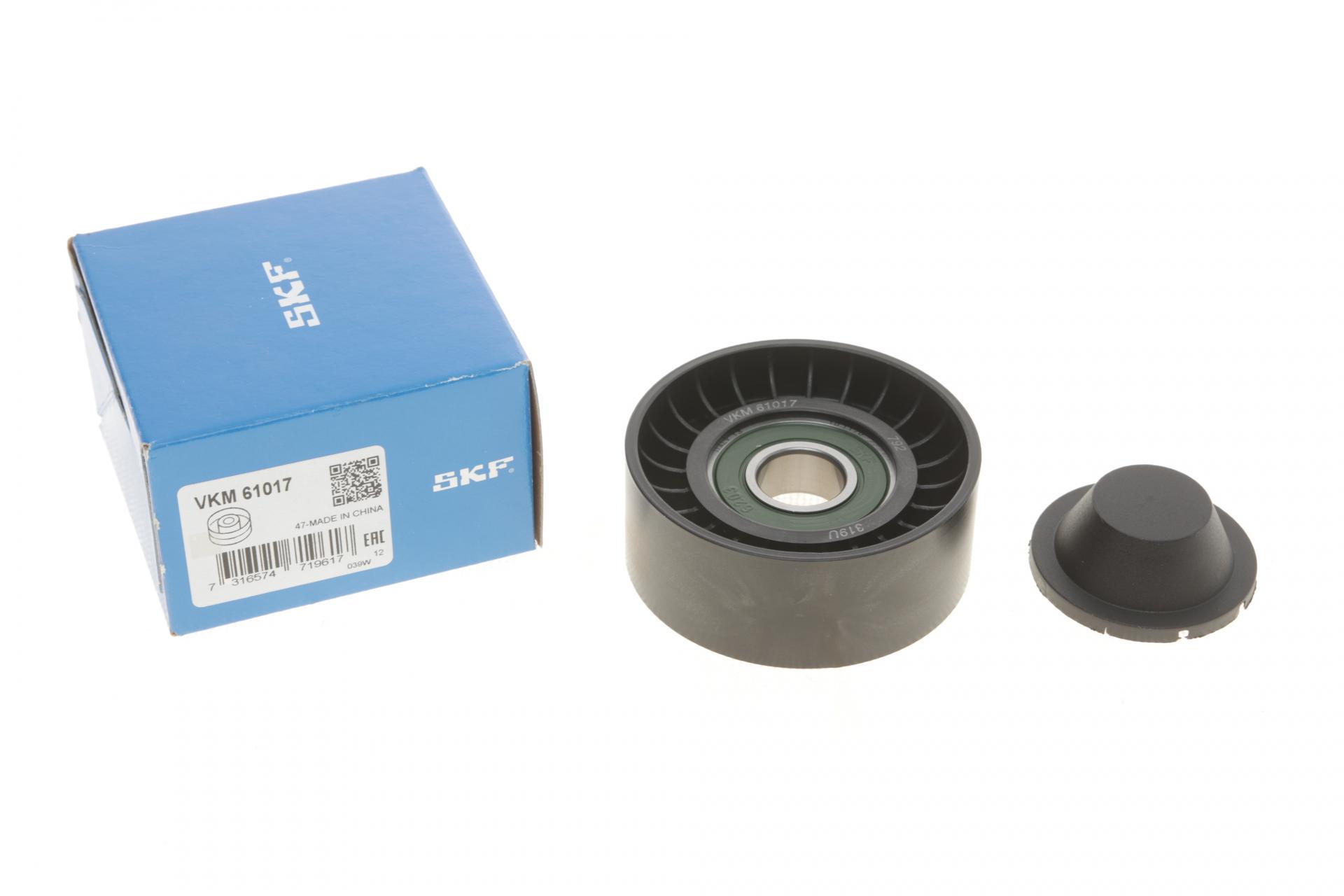 Ролик генератора SKF VKM 61017 Toyota RAV 4 III/IV 2.0/2.2 D 4WD 06 паразитный 70.2х28 мм