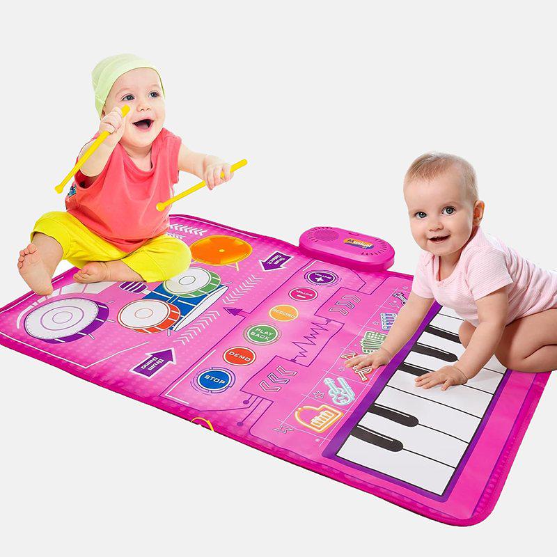 Детский музыкальный коврик Music Mat 3в1 с пианино барабанами и звуковыми эффектами (17117484) Детский музыкальный коврик Music Mat 3в1 с пианино барабанами и звуковыми эффектами (17117484)