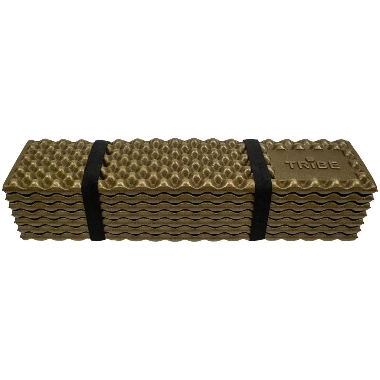 Каремат складной гармошка Tribe Camper T-BC-0002 Коричневый (iz15985) - фото 2 Каремат складной гармошка Tribe Camper T-BC-0002 Коричневый (iz15985) - фото 2