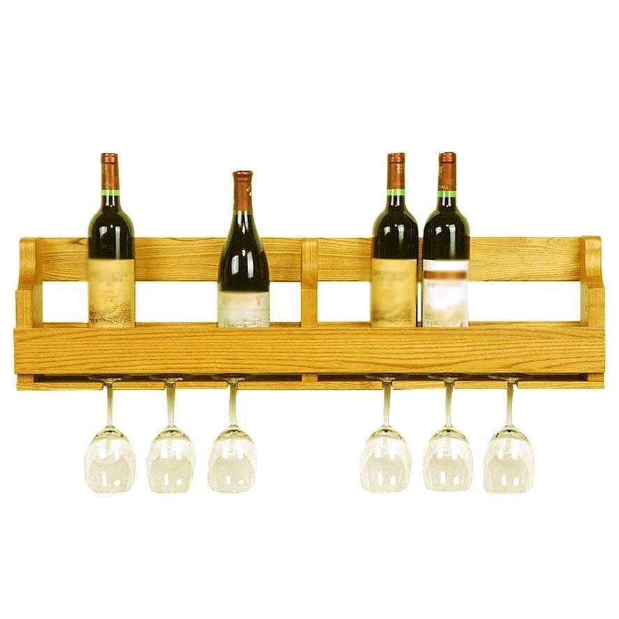 Полка для вина настенная из дерева Химедзи Карри (ПНК-001503)