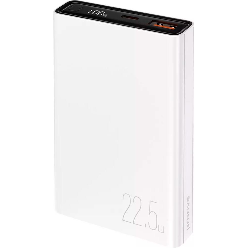 Внешний аккумулятор Proove Hyper Flux 10000 mAh 22,5W White (PBH120120002)