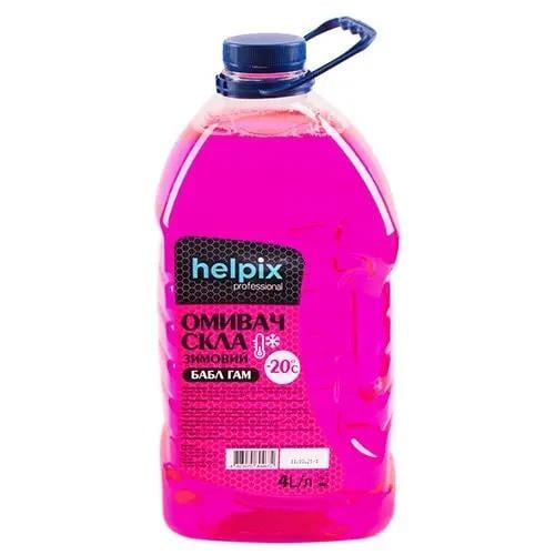 Омивач скла зимовий Helpix 20 4 л Bubble gum