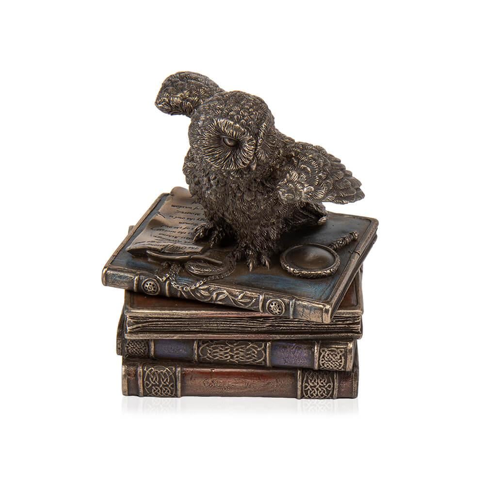 Шкатулка VERONESE Сова 10,5 см