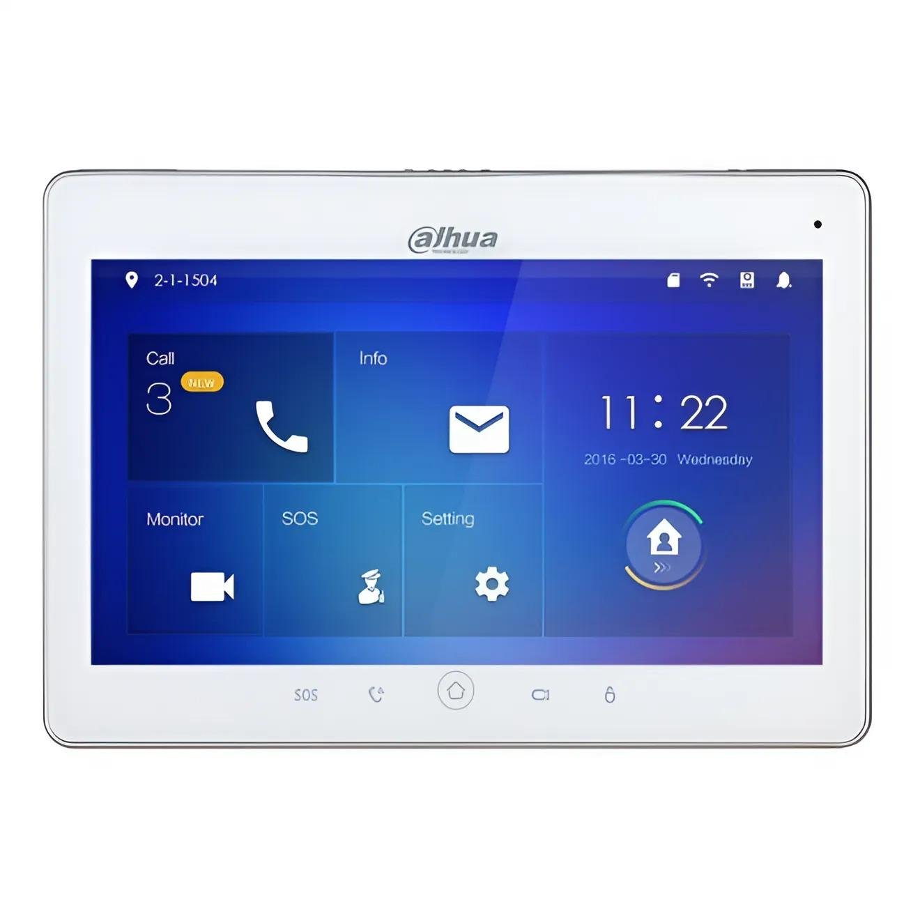 Видеодомофон Dahua DHI-VTH5241DW-S2 с микрофоном и динамиками 10" 1024x600 Белый (99-00001896) Видеодомофон Dahua DHI-VTH5241DW-S2 с микрофоном и динамиками 10" 1024x600 Белый (99-00001896)