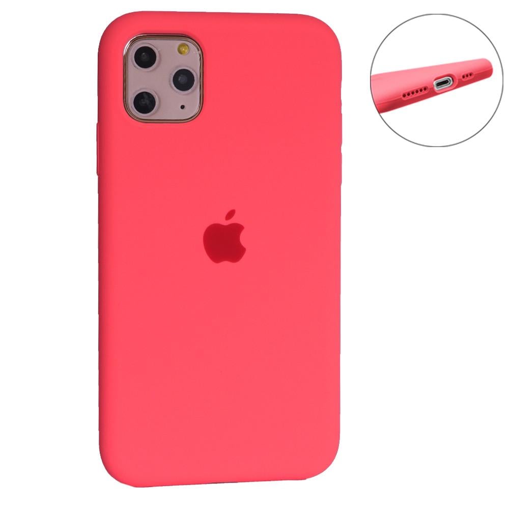 Чохол для Apple iPhone 12 Mini Silicone Full Size Series Hot Pink