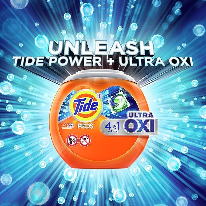 Капсули для прання Tide PODS 4в1 Ultra Oxi 85 шт. - фото 2 Капсули для прання Tide PODS 4в1 Ultra Oxi 85 шт. - фото 2