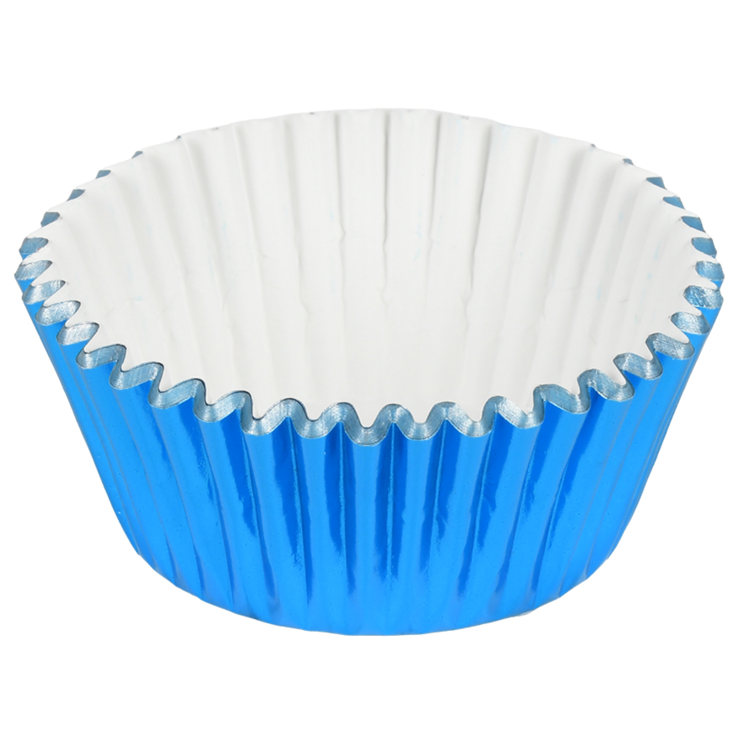 Формочки бумажные для кексов Stenson R97447-11 Глянец 5x3 см 100 шт. Blue (38473318)