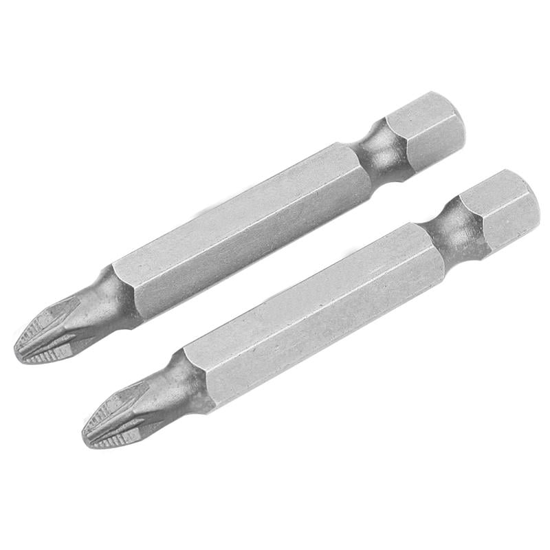 Биты крестовые Tolsen PH1х50 мм сталь S2 жесткость 59-61 HRC 2 шт. (20312)