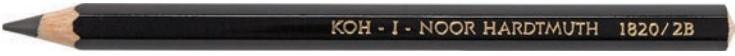 Карандаш Koh-i-Noor графитный 1820 Jumbo 2B (1820 2B)