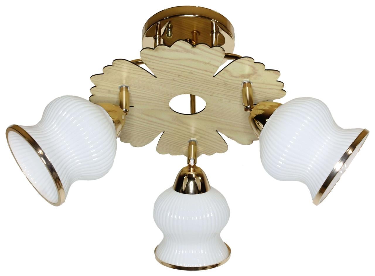 Люстра Svlight трехламповая поворотная 5018/3 Золотой (1033927565)