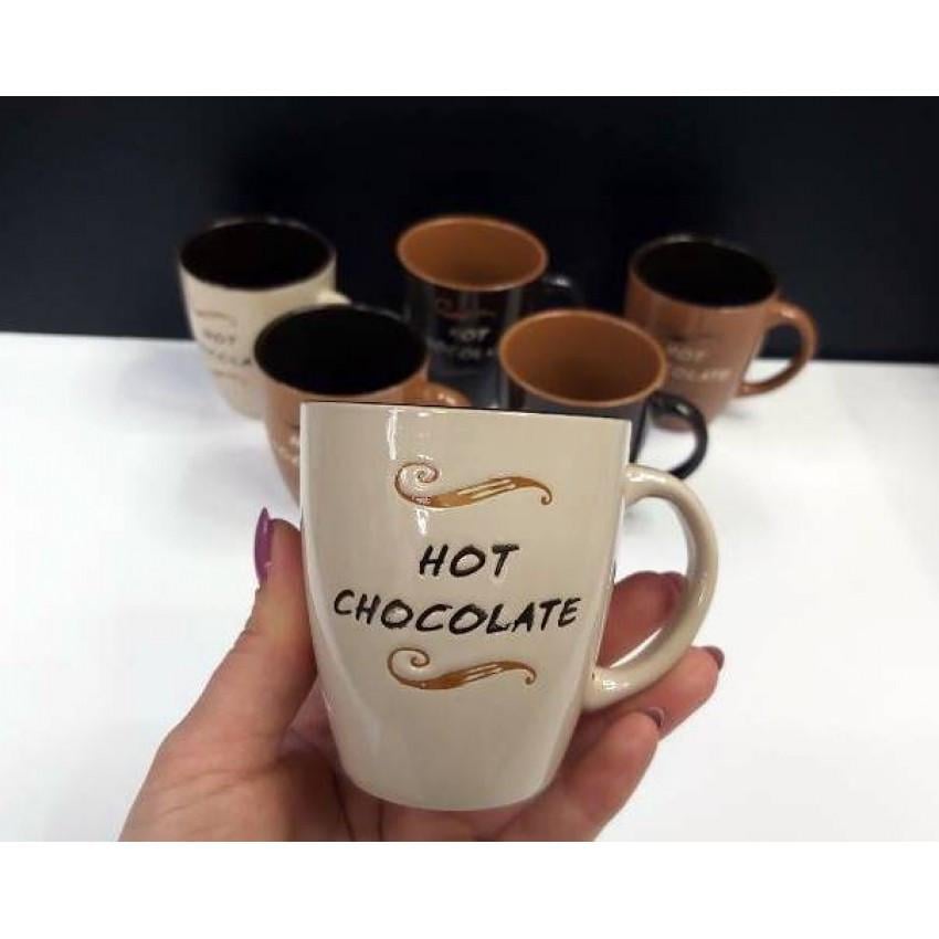 Набір кухлів Interos Hot Chocolate MIX KW 133 200 мл 6 шт. (1410140047) - фото 3