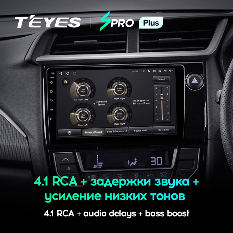 Автомагнитола штатная Teyes SPRO Plus для Honda BRV 2015-2019 Android SPRO PLUS 4+64G Wi-Fi/4G (1798174475) - фото 5