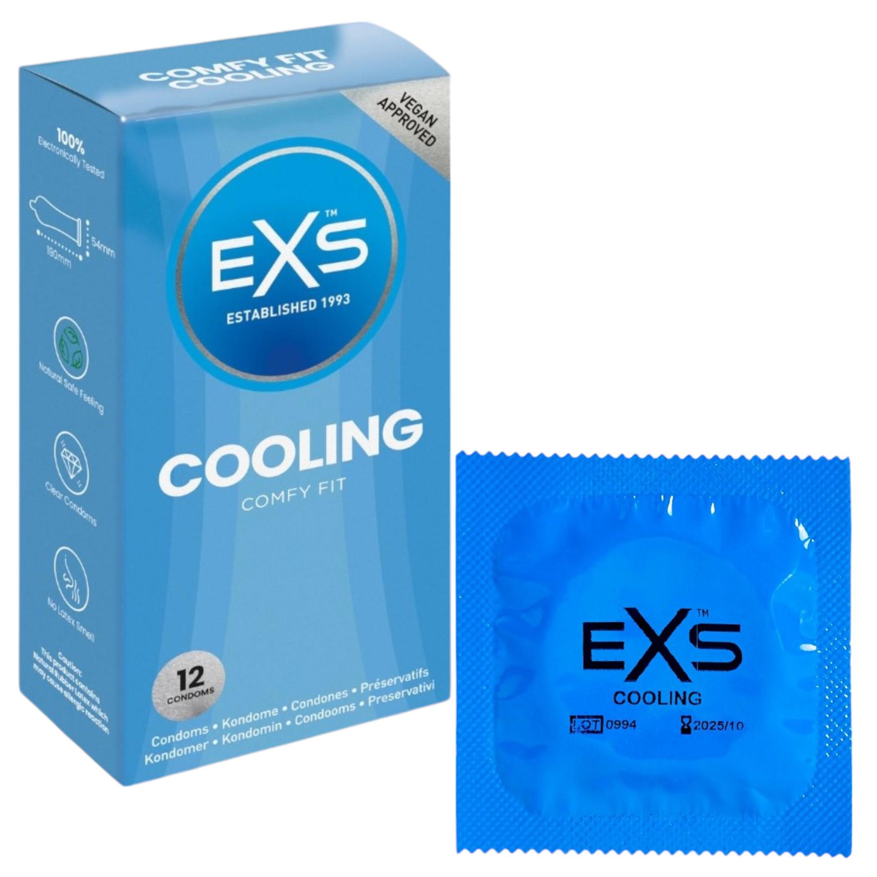 Презервативы с охлаждающим эффектом Cooling EXS №12