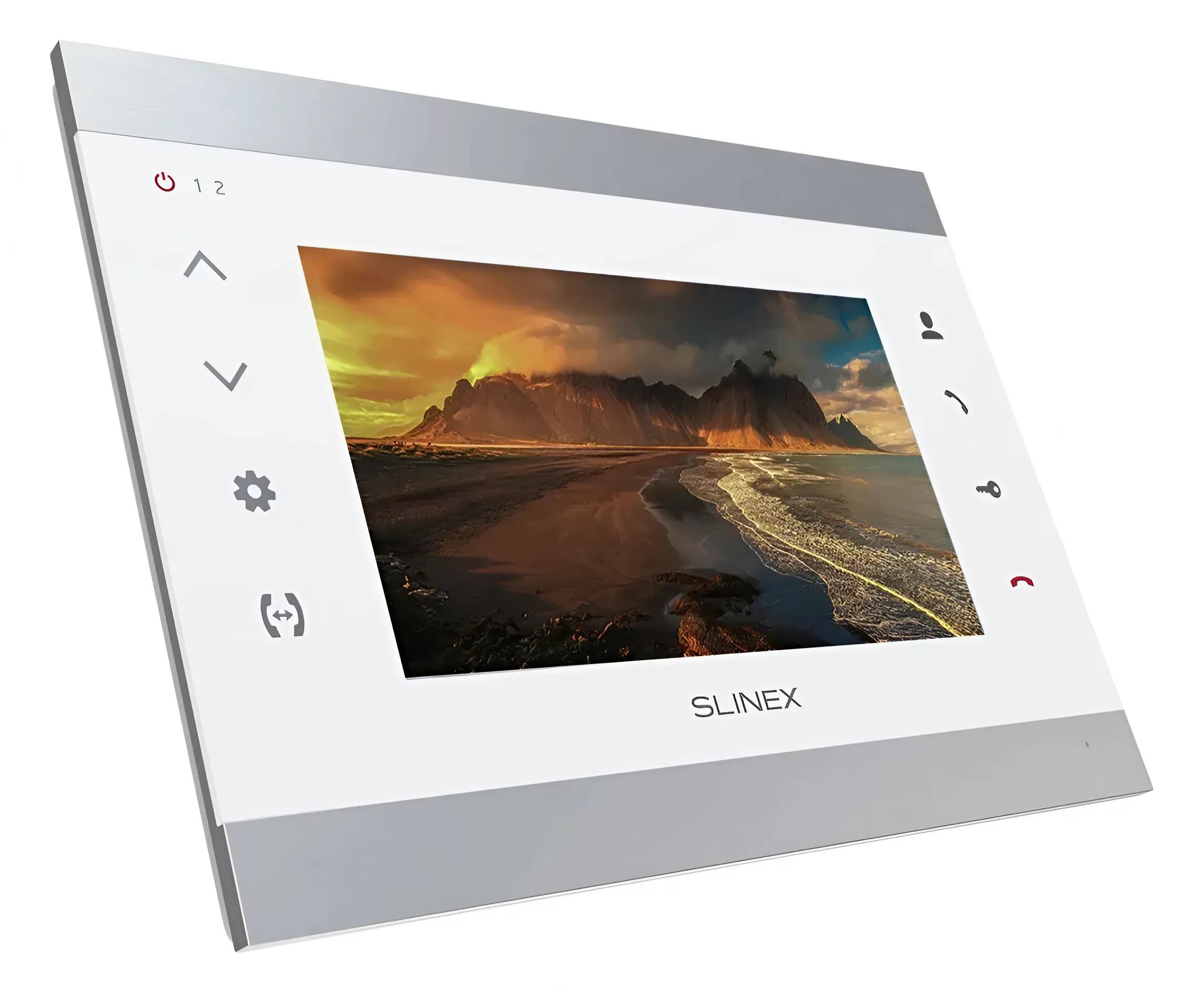 Видеодомофон Slinex SL-07N 7" IPS 16:9 1024x600 Wi-Fi Silver/White (99-00012642) - фото 2 Видеодомофон Slinex SL-07N 7" IPS 16:9 1024x600 Wi-Fi Silver/White (99-00012642) - фото 2