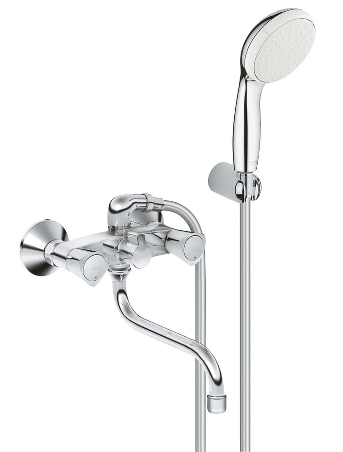 Смеситель для ванны Grohe COSTA S 2679210A двухвентильный Хром (112631)