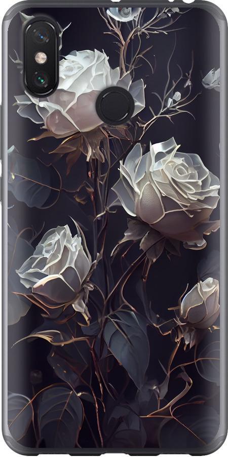 Чехол на Xiaomi Mi Max 3 Розы 2 (5550t-1534-42517)