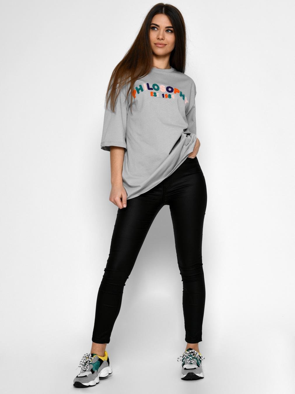 Футболка Carica FK-6954-4 L Сірий (2000002468431)