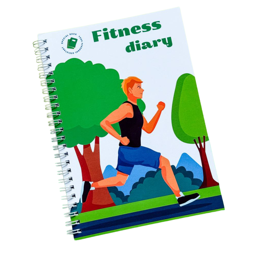 Фітнес щоденник А5 чоловічий