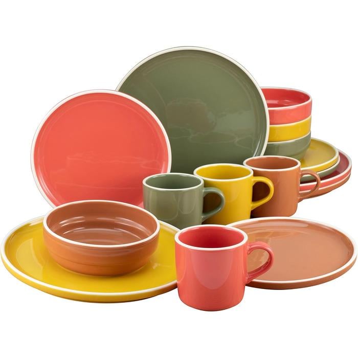 Столовий сервіз Creatable Indian Summer на 4 персони 16 пр. (33494292)