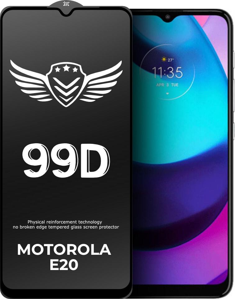 Стекло защитное FlyGuard Motorola E20 Full Glue (32416) Стекло защитное FlyGuard Motorola E20 Full Glue (32416)