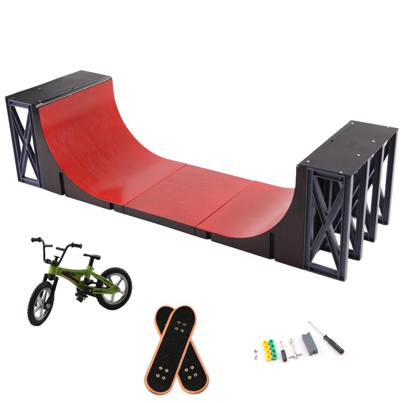 Набір фінгерборд пальчикова гра fingerboard скейт/парк/велосипед/самокат/скейт/мотоцикл (796) - фото 4 Набір фінгерборд пальчикова гра fingerboard скейт/парк/велосипед/самокат/скейт/мотоцикл (796) - фото 4